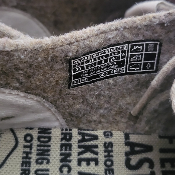 Keen Mosey Derby Felt Shoes - Picture 3 of 6